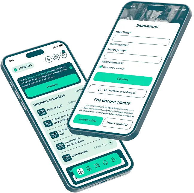 App mobile IDOMYOU — gestion du courrier numérisé